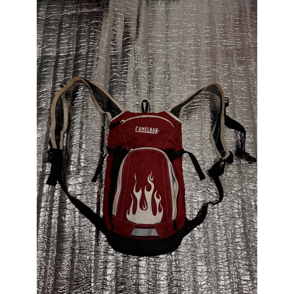 CamelBak Red Hydration Backpack Daypack Hiking Cycling Pack